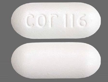 cor 116 white pill